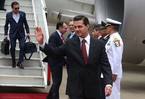 Arribo de Peña Nieto a Buenos Aires - Crédito: G20